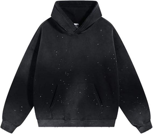 Chándal de invierno con logotipo personalizado, chándal de felpa francesa, chándal Unisex transpirable de gran tamaño de algodón y lana de peso pesado para hombres - Product Image 2