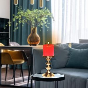 Bougeoir en métal doré de dernière conception en gros d'usine - Product Image 5