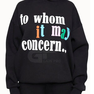 Sweats à capuche décontractés pour femmes, coupe ample, pour un usage quotidien, avec un look tendance et surdimensionné - Product Image 4