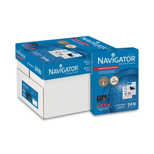 Smooth Premium Navigator <b>A4</b> Copy <b>Paper</b> High Brightness White <b>Paper</b> Ideal for Printing Copying and Office Tasks - Product Image 1