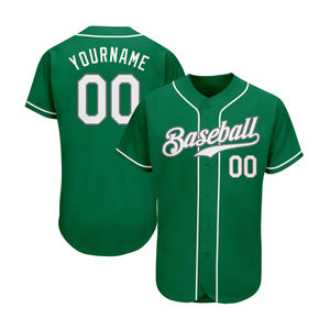 Maillot de baseball pour hommes, tissu doux classique, respirant, confortable, design athlétique, adapté à l'entraînement sportif, aux jeux d'équipe - Product Image 2