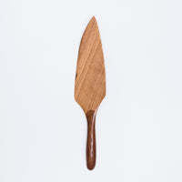 Couteau à gâteau en bois véritable 3 couteaux en bois de couleur naturelle en bois différent pour l'utilisation de gâteaux et de desserts à bas prix - Product Image 5