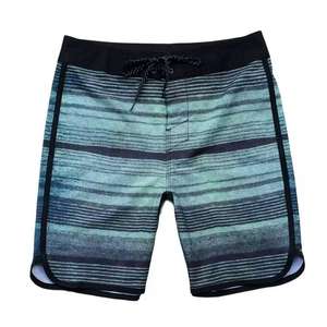 Listo para enviar, pantalones cortos deportivos de estilo callejero para hombre, pantalones cortos lisos transpirables de poliéster de secado rápido para hombre - Product Image 4