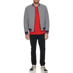 High Quality Wholesale Custom Logo <b>Men's</b> Baseball Bomber Varsity <b>Jackets</b> <b>Canvas</b> Fabric College Baseball <b>Jacket</b> For <b>Men</b> - Product Image 2