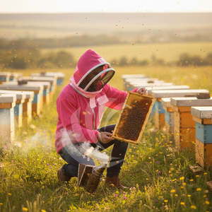 Chaqueta de Apicultura para Mujer, Nuevo Diseño, Traje de Apicultor para Ropa de Seguridad, Suministros para Apicultura - Product Image 5