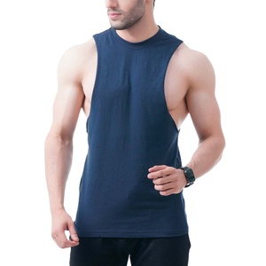 2024 New Custom Men's Muscle Tank Top Gym Running <b>Stringer</b> Bodybuilding Fitness Workout Breathable Quick Dry Eco-Friendly Solid - Product Image 1