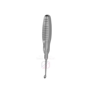 Cureta Dérmica Volkmann de 180 mm, Recta, 8.5 mm, Reutilizable, de Acero Inoxidable, Herramienta Quirúrgica con Mango Ergonómico, Certificación CE, Óptima - Product Image 2
