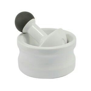 Versatile Marble Mortar And Pestle With <b>Deep</b> Grinding <b>Bowl</b> And Ergonomic Pestle Ideal For Multi Purpose Kitchen Use - Product Image 4