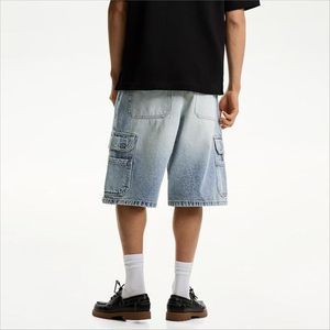 Men Denim <b>Shorts</b> Streetwear Style Custom <b>Slim</b> <b>Fit</b> Washed Distressed Jeans <b>Shorts</b> Bulk Wholesale Summer Wear - Product Image 4