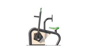 Équipement de fitness en plein air en acier Durable de haute qualité équipement d'exercice arrière Gezegen X garantie de 2 ans écologique - Product Image 3