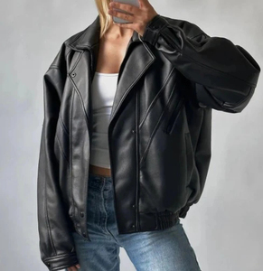 <b>Leather</b> Women's <b>Jackets</b> Best High Quality Women Fashion Women's <b>Leather</b> <b>Jackets</b> Original Sheepskin <b>Leather</b> With Custom Size - Product Image 2