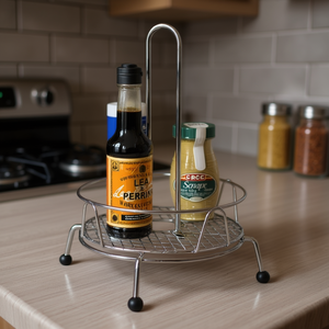 Artex 292025 - Estante para Especias de Cromo Pulido, Accesorio de Almacenamiento para Cocina - Product Image 3