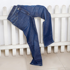 Jean long droit respirant en denim délavé mi-hauteur style coréen vintage pour homme - Product Image 6