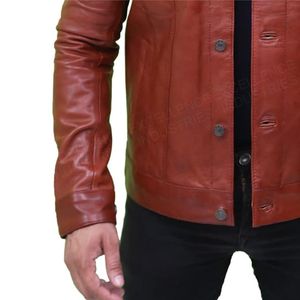 Chaqueta de cuero de vaca de invierno 2025, abrigo transpirable de diseño personalizado, tela de lona al mejor precio hecha en Pakistán - Product Image 6