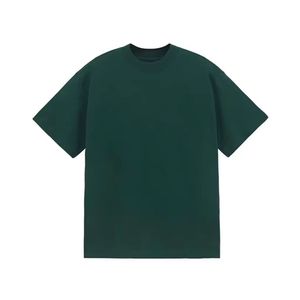 T-shirts personnalisés pour hommes de haute qualité, en gros, jersey en coton, style décontracté, manches courtes avec impression en relief et étiquette personnalisée - Product Image 4