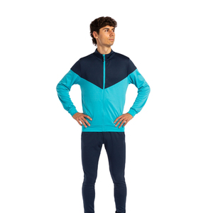 Wholesale Customized Logo Men's Plus Size Winter Pullover Fleece Jogger Tracksuit 100% Cotton Breathable Quick Dry 2 in 1 Design - Product Image 2