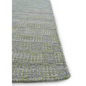 Abrash ADWL-16 Flat Weaves Wool <b>Rugs</b> Grey & Black Geometric Striped Patchwork for Home Living Room or Bedroom - Product Image 4