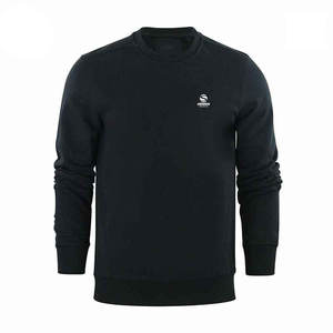 OEM al por mayor de peso pesado de algodón de cuello redondo sudadera hombres 500 GSM logotipo personalizado impreso 3D bordado cremallera sudaderas con capucha sudaderas - Product Image 3