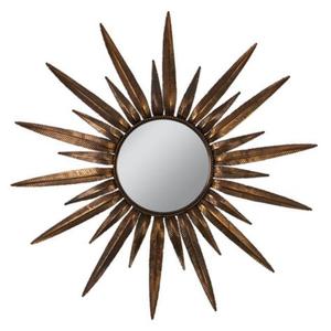 Marco de espejo de cobre de gama alta con diseño tradicional y detalles antiguos de primera calidad para decoración de sala de estar y pasillo de estilo vintage - Product Image 6