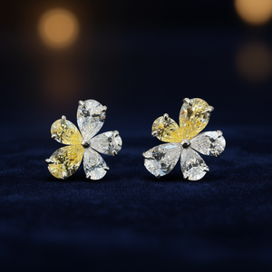 Boucles d'oreilles pendantes fantaisie en forme de poire, couleur élégante, bijoux de mode pour femmes pour toutes occasions - Product Image 2