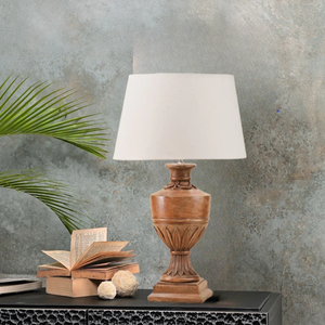 Lámpara de Madera de Fabricación OEM, Decorativa, Hecha a Mano, para Interiores, Sala de Estar, Estudio, Iluminación para el Hogar, Diseño Único, Estilo Distintivo - Product Image 1