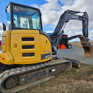 Second <b>Hand</b> Used John Deeree 50G <b>Mini</b> Excavators For Sale - Product Image 1