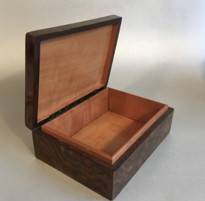 Caja de embalaje de joyería para colgar en la pared de 2 compartimentos de madera natural ecológica hecha a mano con tamaño personalizado - Product Image 1