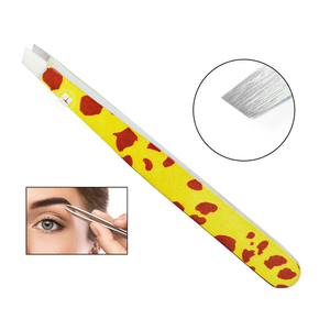 Pince à épiler inclinée en papier enduit, faite à la main, pour les sourcils, le visage et l'épilation, pince à épiler pour les sourcils pour un usage domestique et en salon - Product Image 4