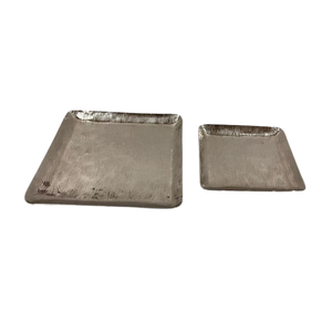 Accessoires de décoration de la maison plateau de service de table en métal couleur personnalisée avec plateau fantaisie plateau décoratif de table plateau - Product Image 3
