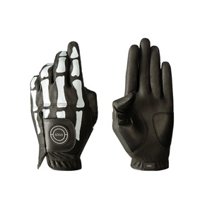 Guantes de Golf de Cuero Cabretta de Alta Calidad para Hombre, Logotipo Personalizado, Dedos Completos, Transpirables, Cierre de Gancho y Bucle, Diseño Deportivo - Product Image 1