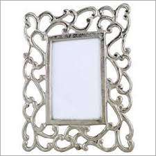 Cadre photo et miroir décoratif pour la maison en aluminium, artisanat indien, disponible en tailles personnalisées, aluminium et laiton - Product Image 2