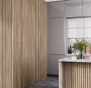 Solución Moderna de Paneles de PVC - Paneles Decorativos Ranurados de Madera y Plástico como Alternativa a la Revestimiento de Paredes - Product Image 4