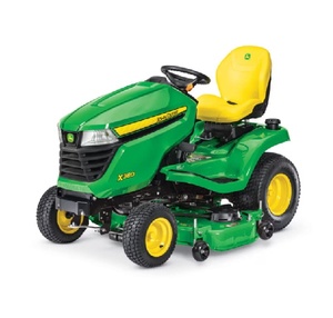 Tondeuse autoportée compacte Johnee Deere X380 pour une coupe efficace de l'herbe, l'aménagement paysager, le jardinage et l'entretien des pelouses - Product Image 4