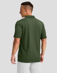 Camisetas de polo de golf con logotipo personalizado para hombre, camisetas de polo deportivas transpirables de secado rápido, fabricante - Product Image 4