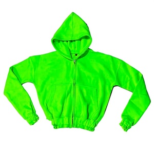 Nouvel ensemble survêtement femme hiver brodé personnalisé, sweat à capuche court et pantalon de jogging oversize effet usé - Product Image 2