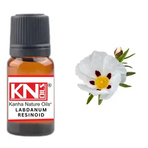 Beli LABDANUM RESINOID dengan Harga Grosir dari Minyak Alami Kanha Pabrikan Terbesar dan Terkenal Di India