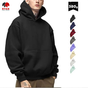 Sweat à capuche personnalisé pour homme, tissu respirant anti-rides avec logo personnalisé, service ODM - Product Image 3