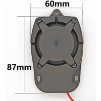 Sirena de alarma de ataque aéreo estándar de alta calidad DC12V 125 dB, mini altavoz con sonido de alarma, accionada por motor eléctrico, para vehículos de fábrica y extinción de incendios