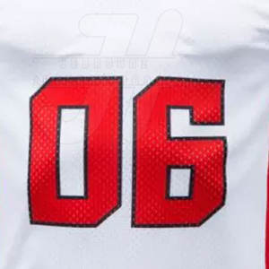 Venta al por mayor de uniformes de fútbol americano baratos personalizados de alto diseño equipo atlético Tops/camisas transpirable Jersey - Product Image 6