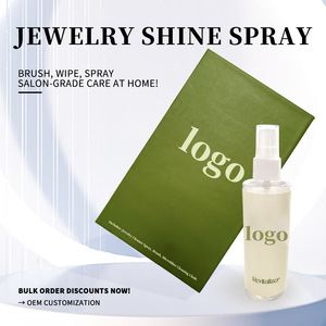 <span class=keywords><strong>Nettoyant</strong></span> mousse naturel OEM pour montres et bijoux de luxe, compatible avec l'or, l'argent et l'acier inoxydable, avec brosse et chiffon de nettoyage - Product Image 4