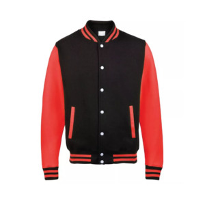 Veste universitaire de baseball personnalisée pour hommes, bombardier à manches longues, design côtelé Letterman, veste universitaire grande taille de haute qualité pour l'hiver - Product Image 4