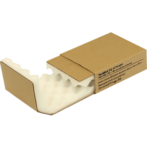 TRANSPAK Egg-<b>Crate</b> Foam Packaging 140x100x40mm Dimensions 20mm Brown Foam Height Cushioning Materials-<b>Pack</b> Size 208 - Product Image 2