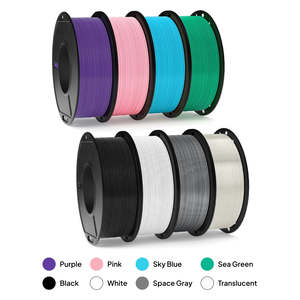 Elegoo 250g Multi-Color 3D Printer Filament Bundle Model Number <b>PLA</b> - Product Image 1