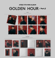 ATEEZ - [ GOLDEN HOUR : Part.2 ] 11ème mini-album (version DIGIPACK) Album KPOP Best Seller en Corée