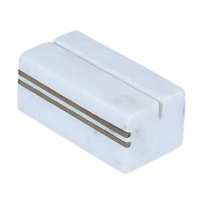 Portatarjetas de mármol de lujo Vajilla escolar y de restaurante decorar tarjetero y portatarjetas a precio asequible - Product Image 3