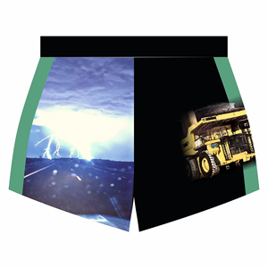 Shorts de rugby en coton respirant avec logo personnalisé, impression numérique, vente en gros directe d'usine, shorts chauds unisexes, shorts de sport - Product Image 3