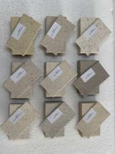 Handmade Natural Fiber Blank Business Cards Coated Aseptic 400 GSM Eco Friendly Textured Jute Hemp Paper - Product Image 5