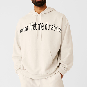 Sudaderas con capucha para hombre, ropa de calle con hombros caídos, suéter boxy Fit de algodón de peso pesado, sudaderas con capucha de gran tamaño para hombre - Product Image 6