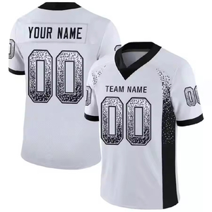 Maillot de football américain personnalisé en sublimation respirant et anti-humidité, logo personnalisé, unisexe, adulte, t-shirt d'entraînement - Vente en gros - Product Image 1