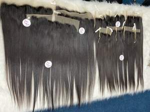 Haute qualité 100% cheveux humains vierges vietnamiens bruts pour fermeture frontale en dentelle couleur naturelle Remy cheveux Texture droite naturelle - Product Image 3